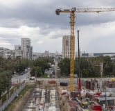 Ход строительства дома 1 в ЖК Страна.Энтузиастов -