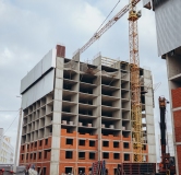 Ход строительства дома литер 25 в ЖК Ривер -