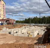 Ход строительства дома 1 в ЖК Тепло -