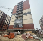 Ход строительства дома № 40У-4.2 в ЖК Вишневый сад -