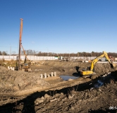 Ход строительства дома 2.1, 2.2 в ЖК Новобережье -