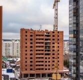 Ход строительства дома 2 в ЖК Философия Идеалистов на Театральной -