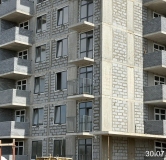 Ход строительства дома 309а, корпус 1 (секция 4, 4 этап) в ЖК Мир -