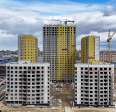 Ход строительства дома 4 в ЖК Корней -