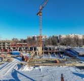 Ход строительства дома поз. 1.1-1.4 в ЖК Малина Парк -