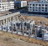 Ход строительства дома № 11, корпус 1 (ГП-6), этап 11 в ЖК Скандиа. Квартал у озера -