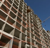 Ход строительства дома № 29б, секция 1-4 в ЖК Заря -