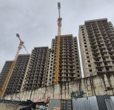 Ход строительства дома Литер 1, 2 этап в ЖК Горный Квартал -