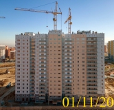 Ход строительства дома 11 в Микрорайон Нанжуль-Солнечный -