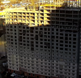 Ход строительства дома 6 в ЖК Западный Луч -