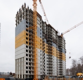 Ход строительства дома № 2, корпус 21 в ЖК Горизонт -