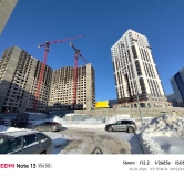 Ход строительства дома 2 в ЖК Рассвет -