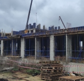 Ход строительства дома 12, квартал 3 в ЖК Огни -