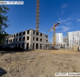 Ход строительства дома 3А.2 в ЖК ЛСР.Большая Охта -