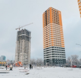 Ход строительства дома № 7 в ЖК Мёд -