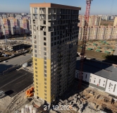 Ход строительства дома № 2, ГП-72.212 в ЖК Прео -