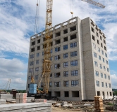 Ход строительства дома 3.2 в ЖК Кантри -