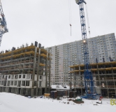 Ход строительства дома № 3 в ЖК Городские сады -