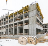 Ход строительства дома 66 в ЖК По ул. Учителей -