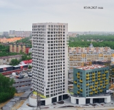 Ход строительства дома ГП-1,2,3,8 в ЖК В Гагаринском парке -