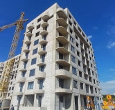 Ход строительства дома 140Б, 1 этап (поз.1,2) в ЖК Оникс -