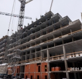 Ход строительства дома 2 в ЖК Scala City -