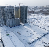 Ход строительства дома 1.2,1.3 в ЖК Азбука на Титова -