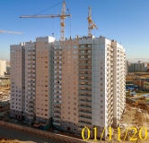 Ход строительства дома 11 в Микрорайон Нанжуль-Солнечный -