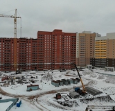 Ход строительства дома 27, корпус 4, секции В,Г в ЖК Пожарский -