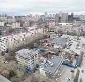 Ход строительства дома 1 в ЖК Кайдзен -
