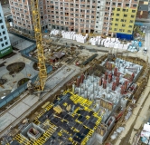 Ход строительства дома 3 в ЖК Базилик -
