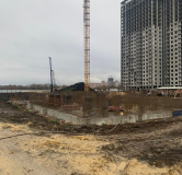 Ход строительства дома 3 в ЖК Семейный Бульвар -