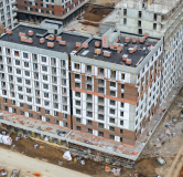 Ход строительства дома Литер 2, квартал 1.4 в ЖК Первое место -