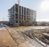 Ход строительства дома секция 1.4, 1.5 в ЖК Экогород Яркий -