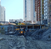 Ход строительства дома 7.1 в ЖК Уральский -