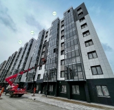 Ход строительства дома 4, секция 4.1, 4.2, 4.3 в ЖК Авиатоr -