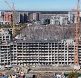 Ход строительства дома 25, корпус 1 в ЖК Хито -