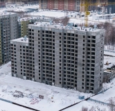 Ход строительства дома 4 в ЖК Гренландия -