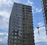 Ход строительства дома секция 2 в ЖК Авиатор -