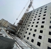 Ход строительства дома 18Б в ЖК На Эльтонской -