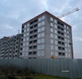 Ход строительства дома литера 1 в ЖК Атмосфера -