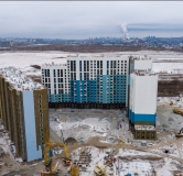 Ход строительства дома 2 в ЖК Самоцветы -