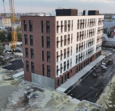 Ход строительства дома 1 в ЖК Дебют -