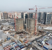 Ход строительства дома № 1 в ЖК Маэстро -