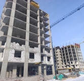 Ход строительства дома 140Б, 2 этап (поз.3) в ЖК Оникс -