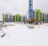 Ход строительства дома 17 в ЖК Счастье -