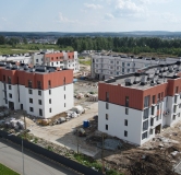 Ход строительства дома 60/1 в ЖК Совушки -