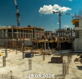 Ход строительства дома 23, ГП-72.106 в ЖК Мириады -