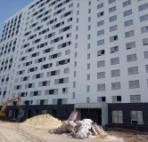 Ход строительства дома 1.1 в ЖК Чаадаев -