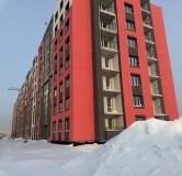 Ход строительства дома 28, 2 этап в ЖК Фламинго -